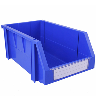 200&times;340&times;155 Blue Tool and Parts Storage Nestable and Stackable Plastic Shelf Bins 
