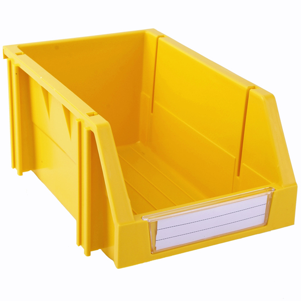 Tool and Parts Storage Nestable and Stackable Plastic Shelf Bins 