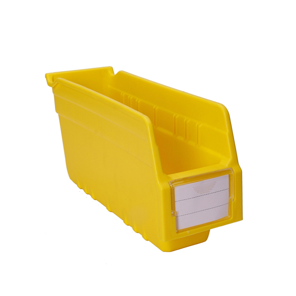 300&times;100&times;150 Yellow Tool and Parts Storage Component Plastic Shelf Bins 