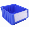 300&times;235&times;140 Blue Tool And Parts Storage Dividable Plastic Shelf Bins 