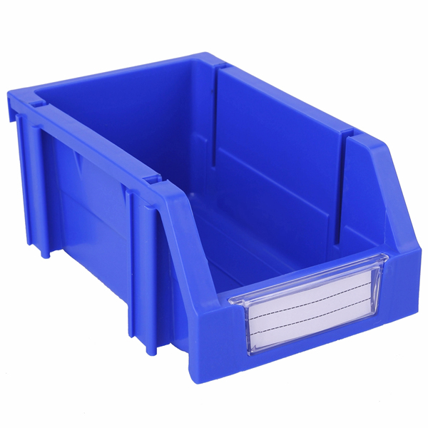 Tool and Parts Storage Nestable and Stackable Plastic Shelf Bins 