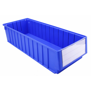 600&times;235&times;140 Blue Tool And Parts Storage Dividable Plastic Shelf Bins 