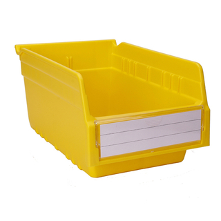 300&times;200&times;150 Yellow Tool and Parts Storage Component Plastic Shelf Bins 