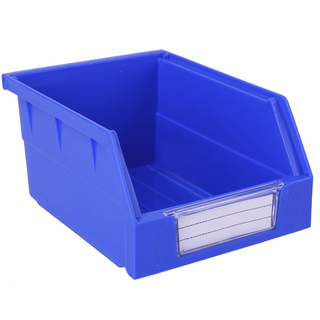 105&times;140&times;75 Blue Tool and Parts Storage Wall Mounte Plastic Shelf Bins 