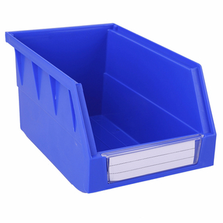 140&times;220&times;125 Blue Tool and Parts Storage Wall Mounte Plastic Shelf Bins 