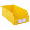 105&times;190&times;75 Yellow Tool and Parts Storage Wall Mounte Plastic Shelf Bins 