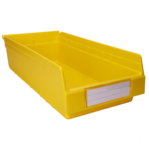 600&times;300&times;150 Yellow Tool and Parts Storage Component Plastic Shelf Bins 