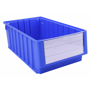 400&times;235&times;140 Blue Tool And Parts Storage Dividable Plastic Shelf Bins 